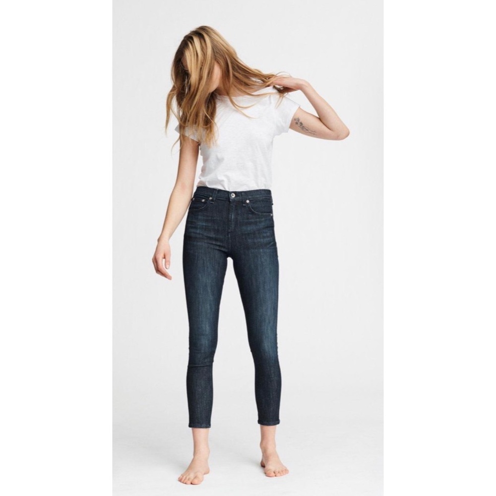 SOLD*** Rag & Bone | high rise ankle skinny jeans